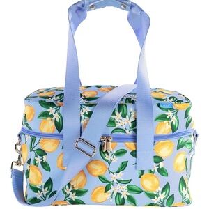 ❤️ Offers Draper James Lemon Print Insulated Picnic Cooler